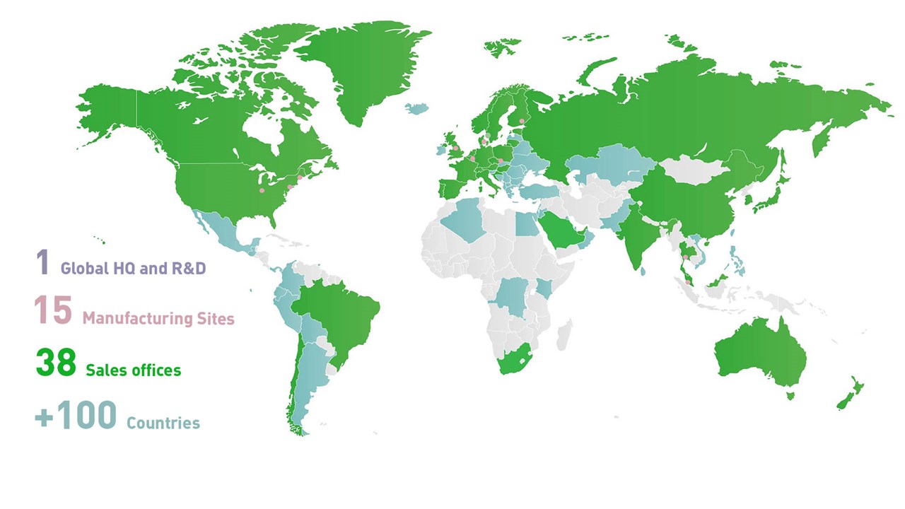 En global virksomhed