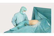 Eine BARRIER Orthopädieabdeckung in Verwendung 